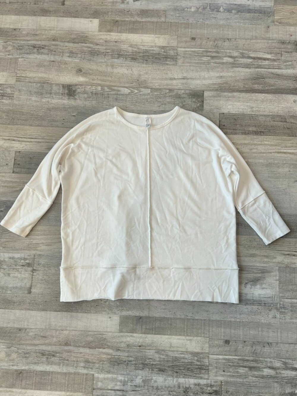 Spanx White Long Sleeve Top Size Medium L43